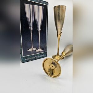 International Silver Company | Dining | 23 International Silver Co Fluted  Champagne Glass | Poshmark